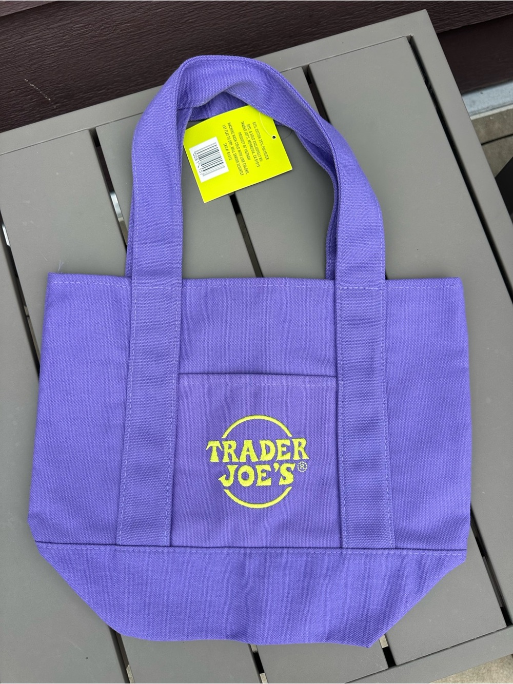 Trader Joe’s Trick or Treat Canvas Tote Bag - Picture 3 of 3